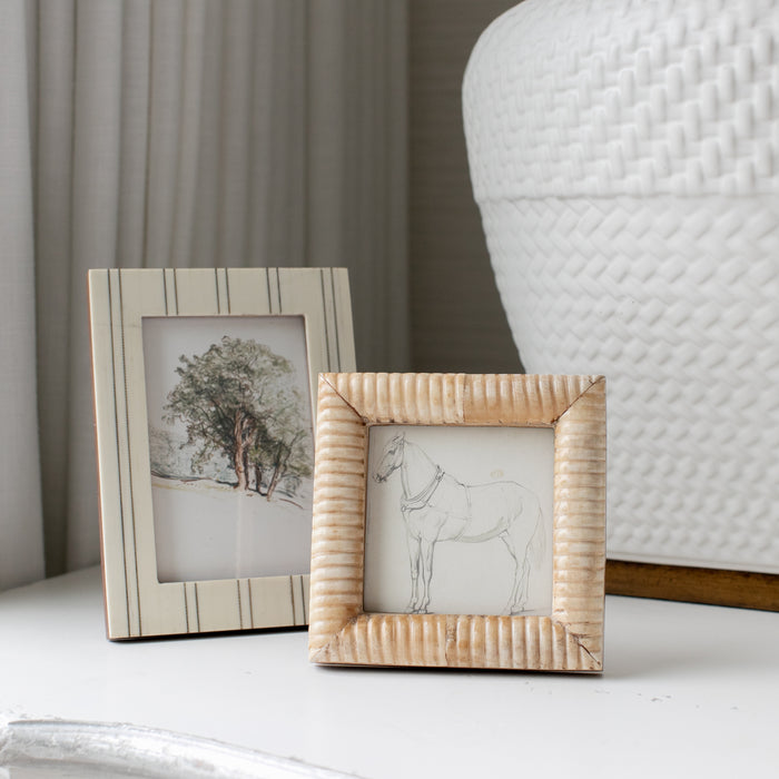 Jacques Ribbed Picture Frame