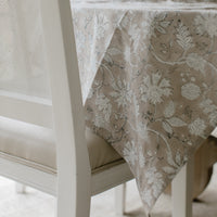 Edith Block Print Tablecloth