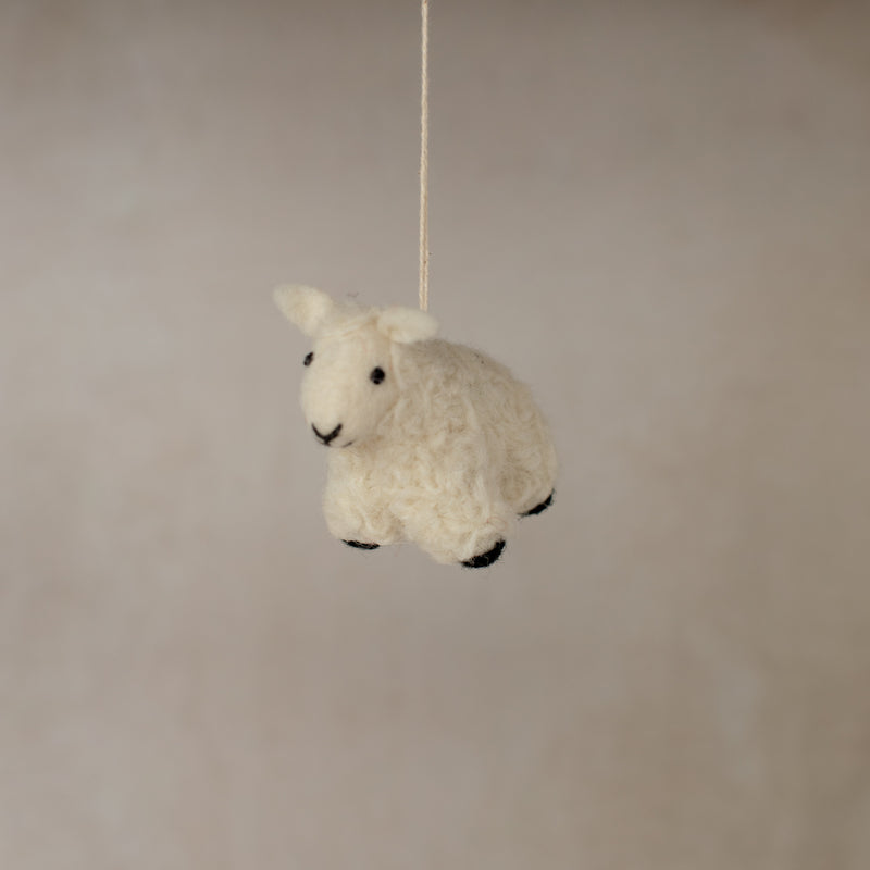 Wool Sheep Ornaments