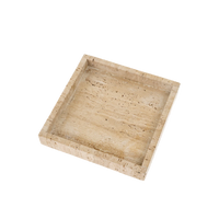 Tangier Travertine Marble Tray