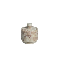 Verona Lidded Marble Jar