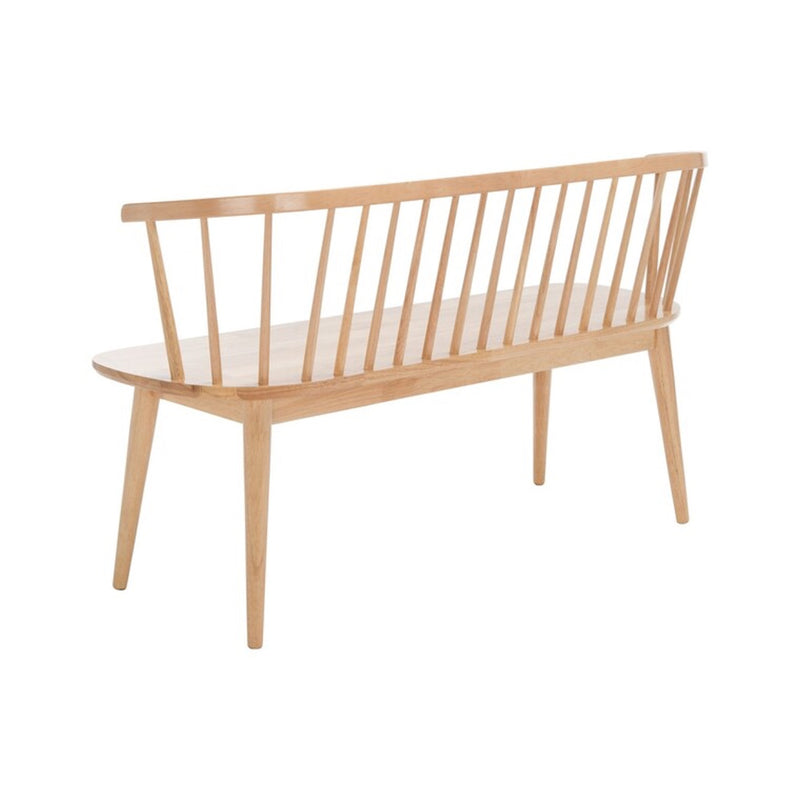 Squamish Spindle Bench - Natural