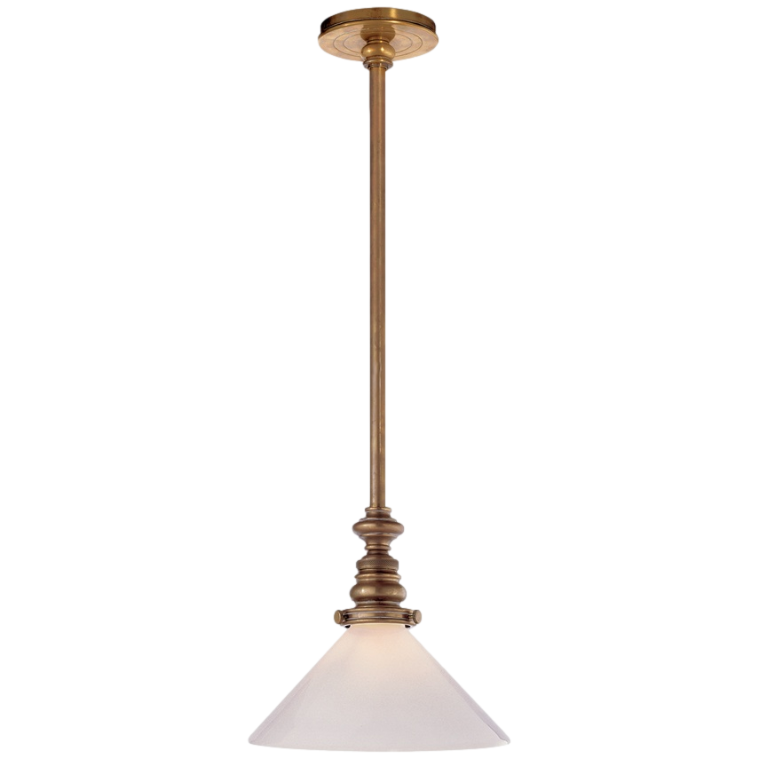 Boston Pendant - Glass Slant Shade