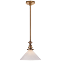 Boston Pendant - Glass Slant Shade