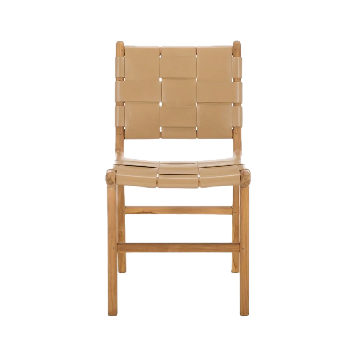 Rollie Chair in Camel - Set of 2