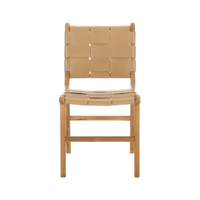 Rollie Chair in Camel - Set of 2