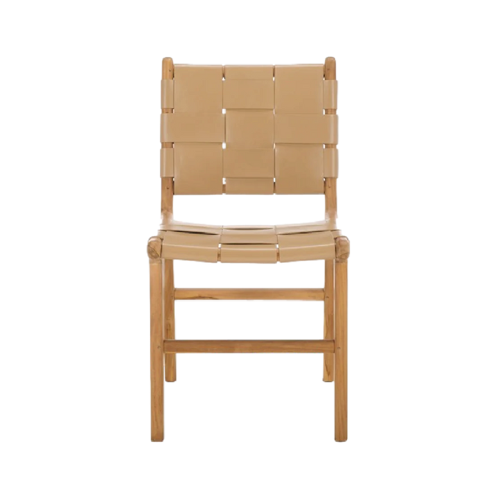 Rollie Chair in Camel - Set of 2