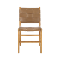 Rollie Chair in Tan - Set of 2