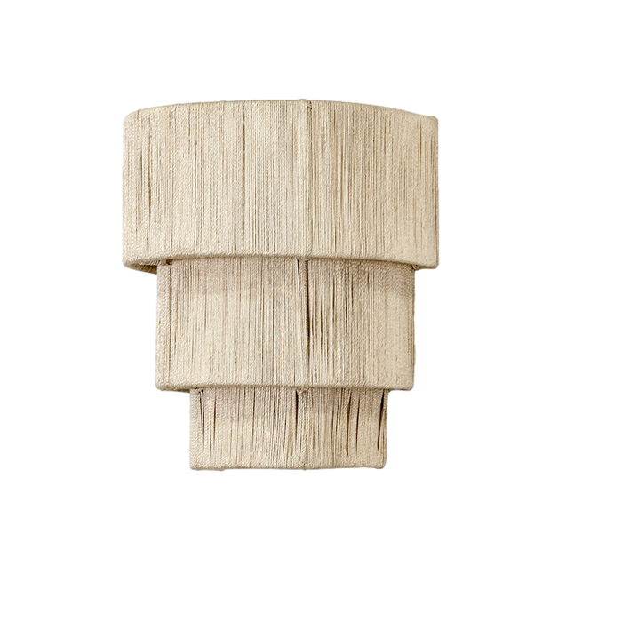 Everly 3-Tiered Sconce - Natural