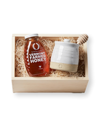 Honey & Beehive Honey Pot Gift Set