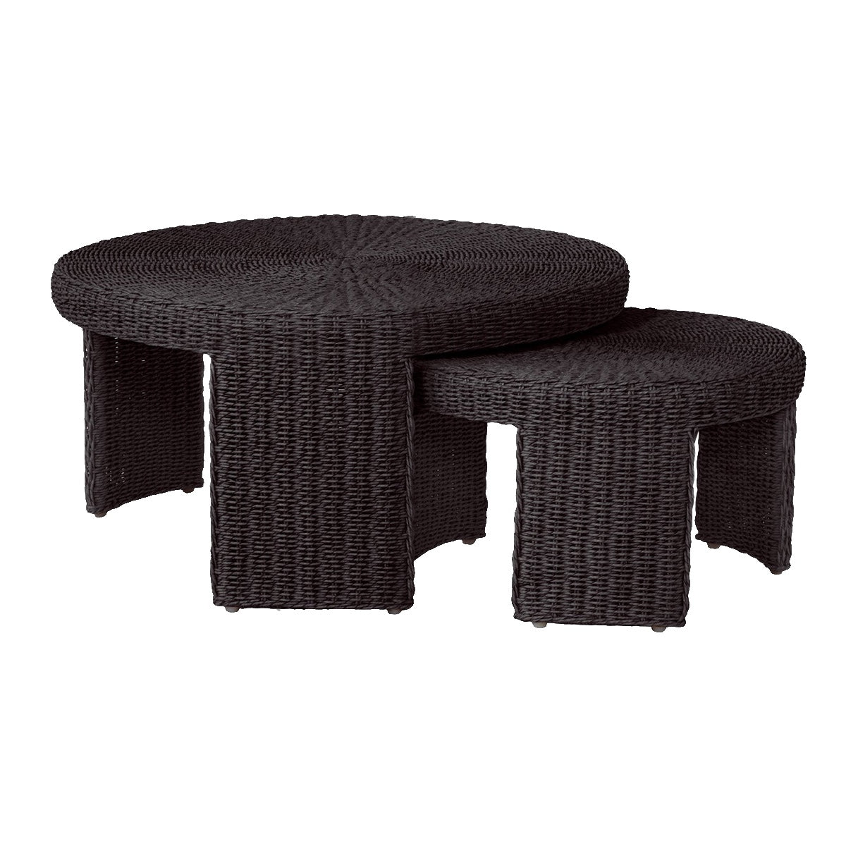 Leroux Nesting Coffee Tables - Charcoal