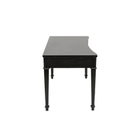 Curba Desk - Hand-Rubbed Black