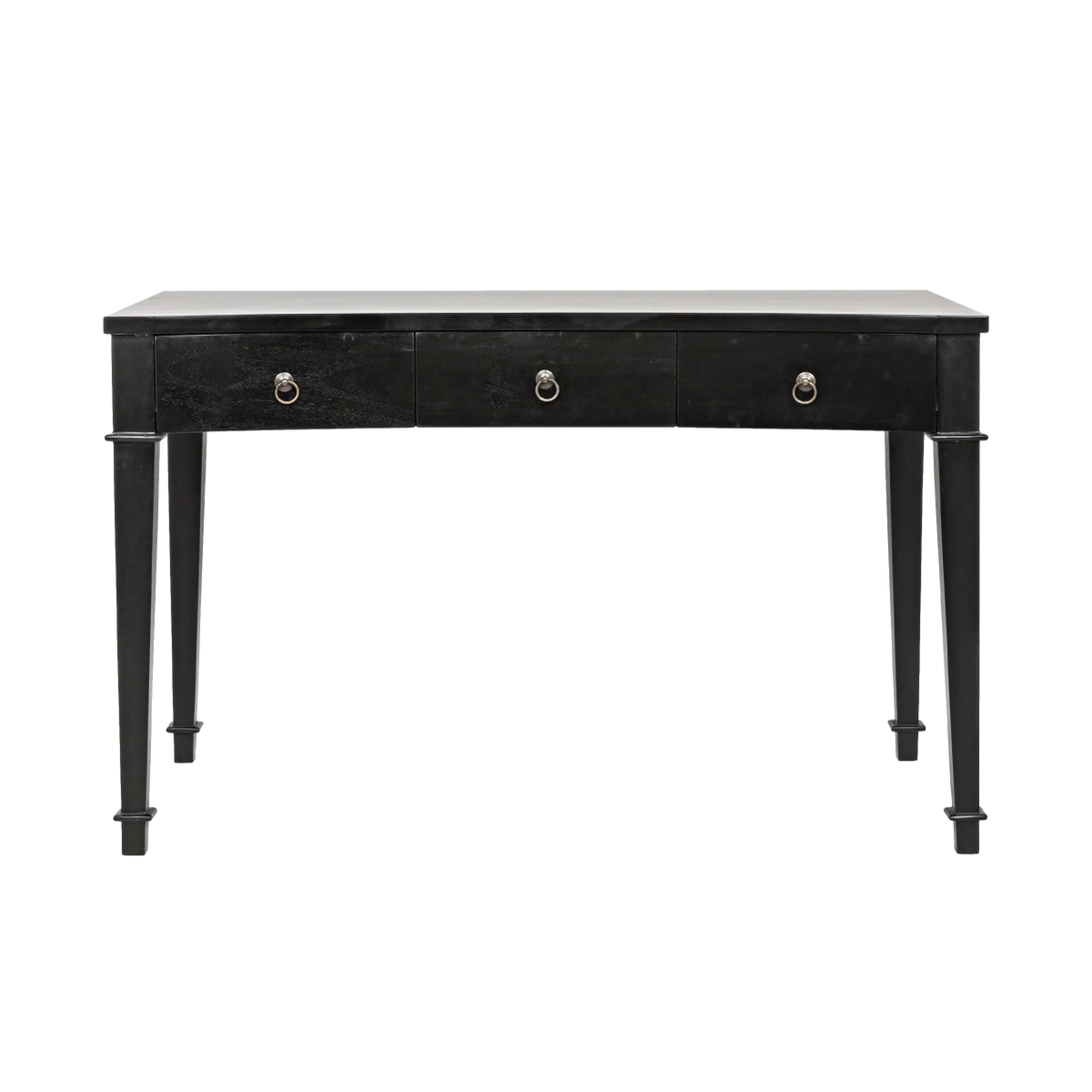 Curba Desk - Hand-Rubbed Black