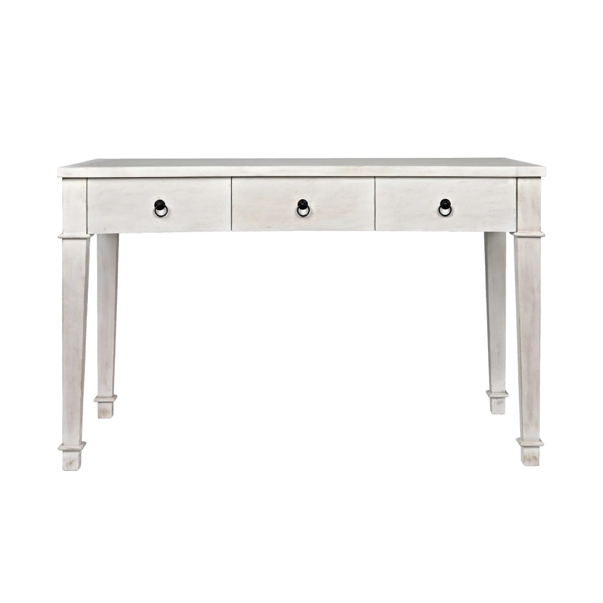 Curba Desk - White Wash