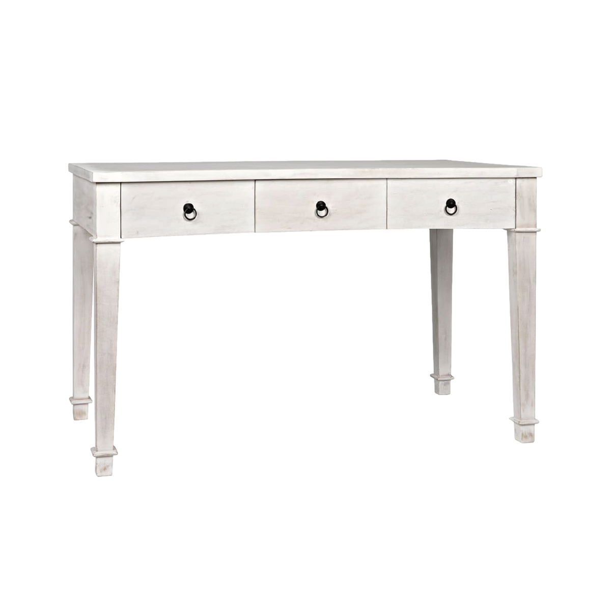 Curba Desk - White Wash