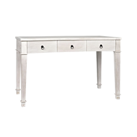 Curba Desk - White Wash