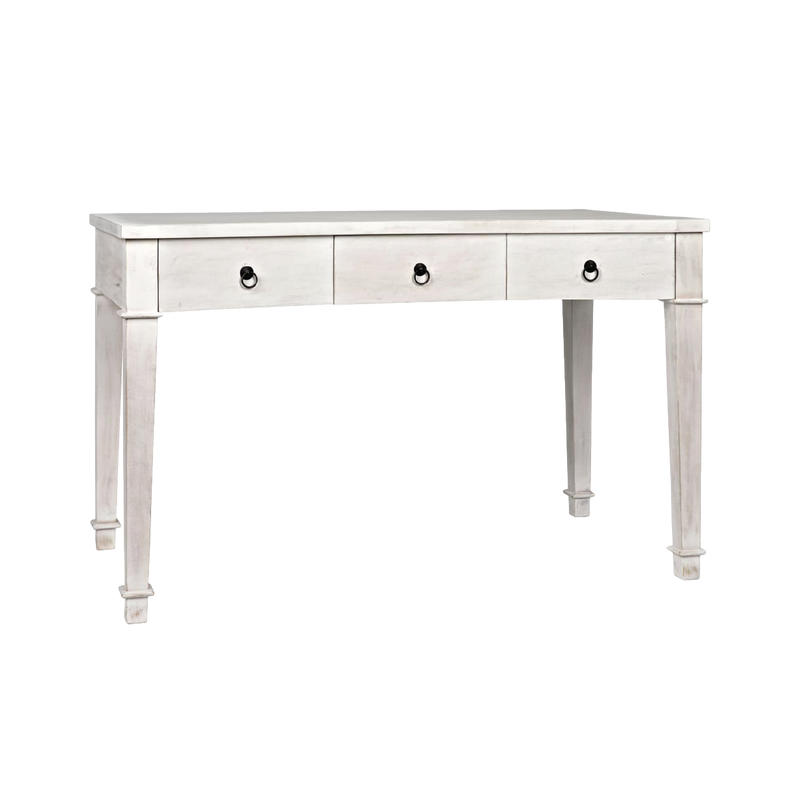 Curba Desk - White Wash