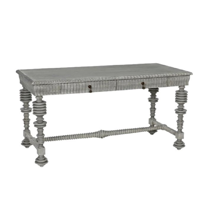 Portuguese Desk - Distressed Gray