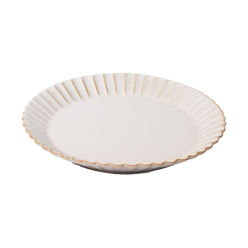 Grace Scalloped Dinner Plate