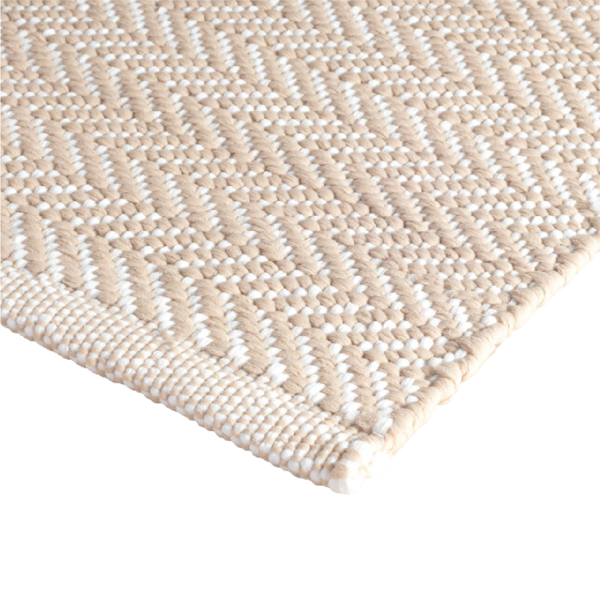 Herringbone Indoor & Outdoor Rug - Linen