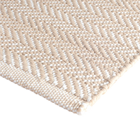 Herringbone Indoor & Outdoor Rug - Linen