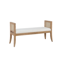 Kimpton Bench - Cerused Oak