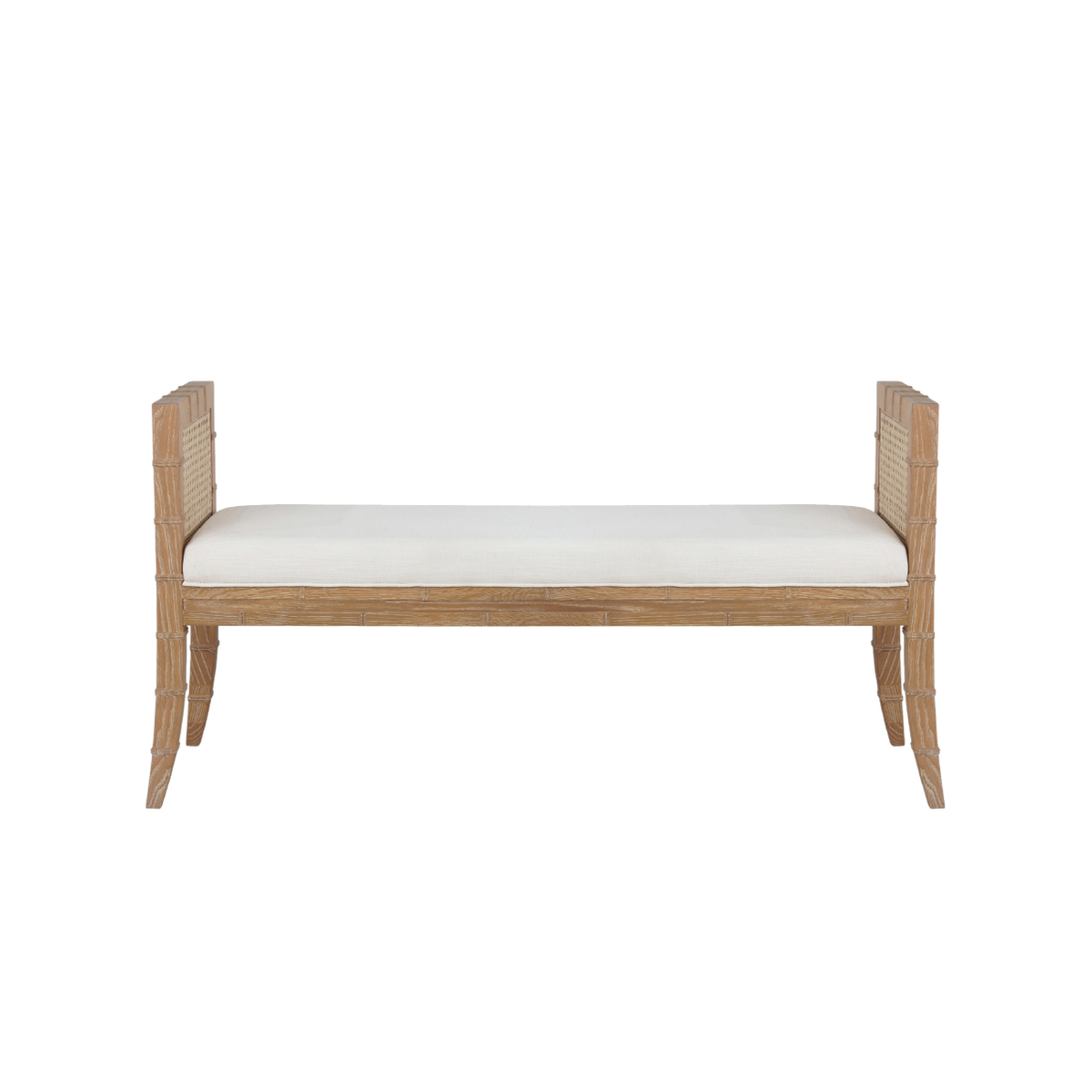 Kimpton Bench - Cerused Oak