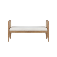 Kimpton Bench - Cerused Oak