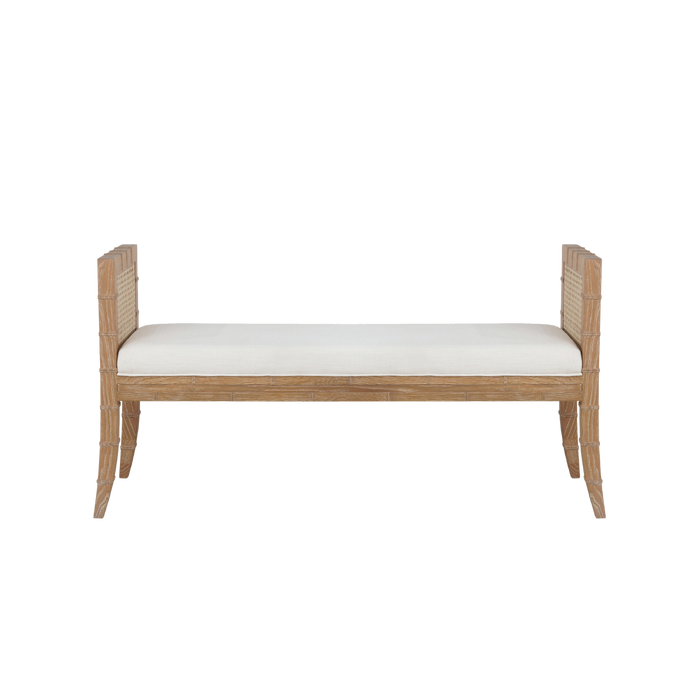 Kimpton Bench - Cerused Oak