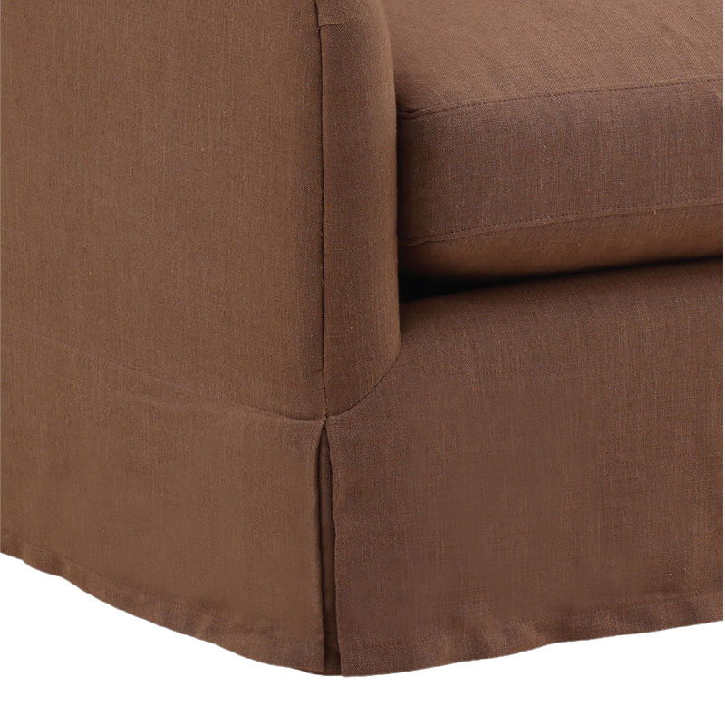 London Swivel Chair - Brown