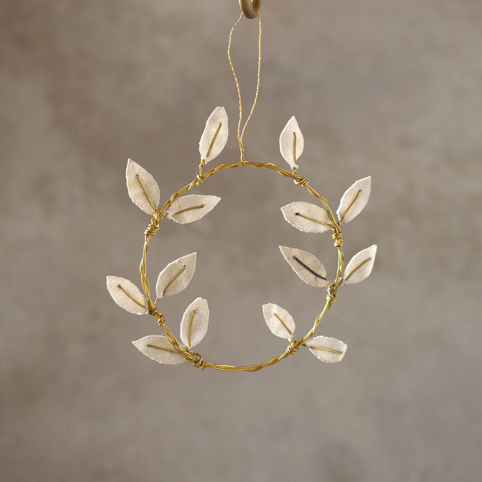 Olive Wreath Ornament