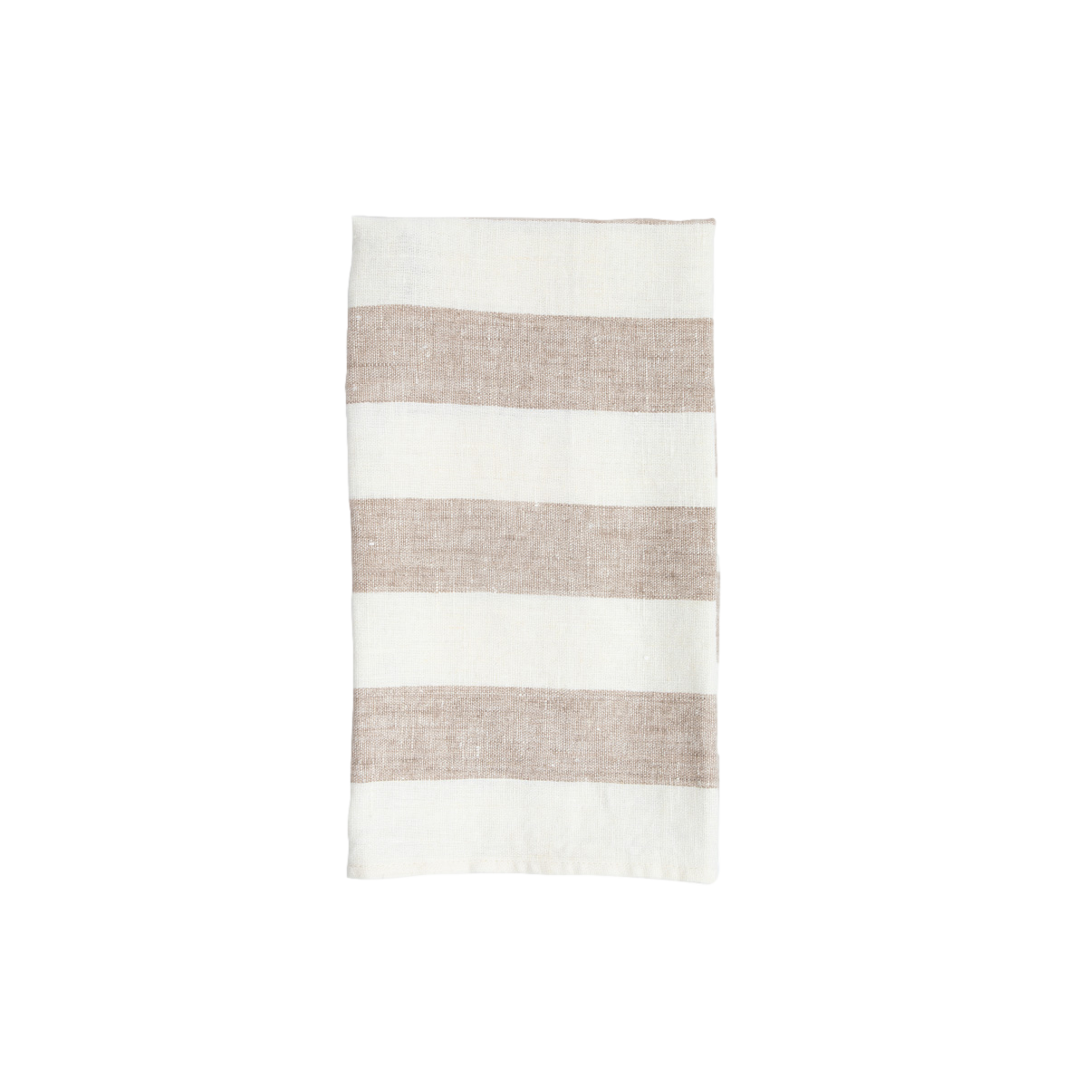 MH Tea Towel - Beige Country Stripe