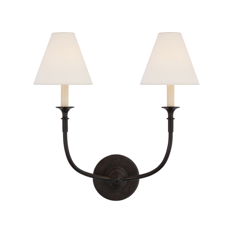 Piaf Double Sconce