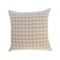 William Check Pillow Cover - 22" x 22"