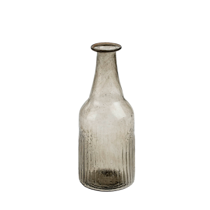 Mavis Antique Glass Bottle Vase