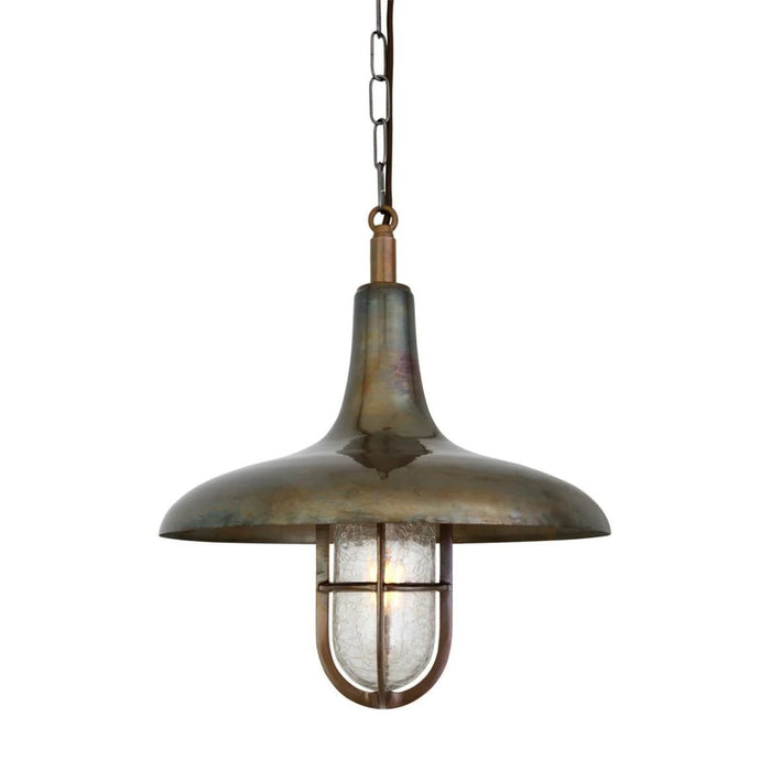 Mira Nautical Pendant Light - Satin Brass