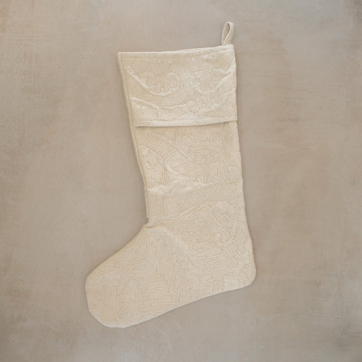 Needlepoint Embroidered Stocking