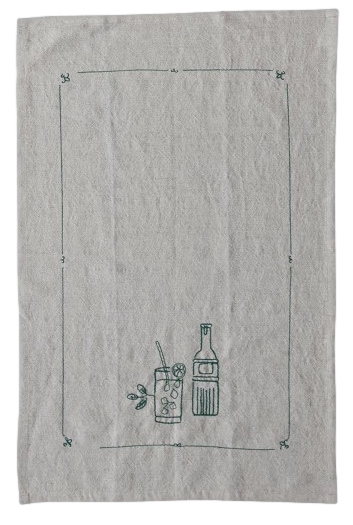 Parisian Café Tea Towel