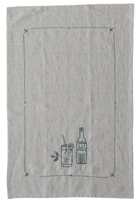 Parisian Café Tea Towel