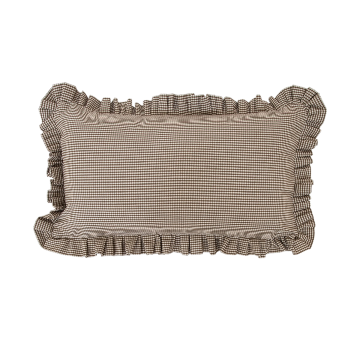 Billie Ruffle Pillow Cover - Cinnamon