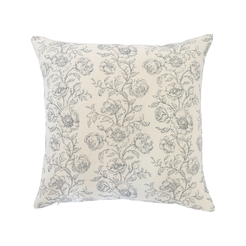 Mabel Pillow Cover - French Blue