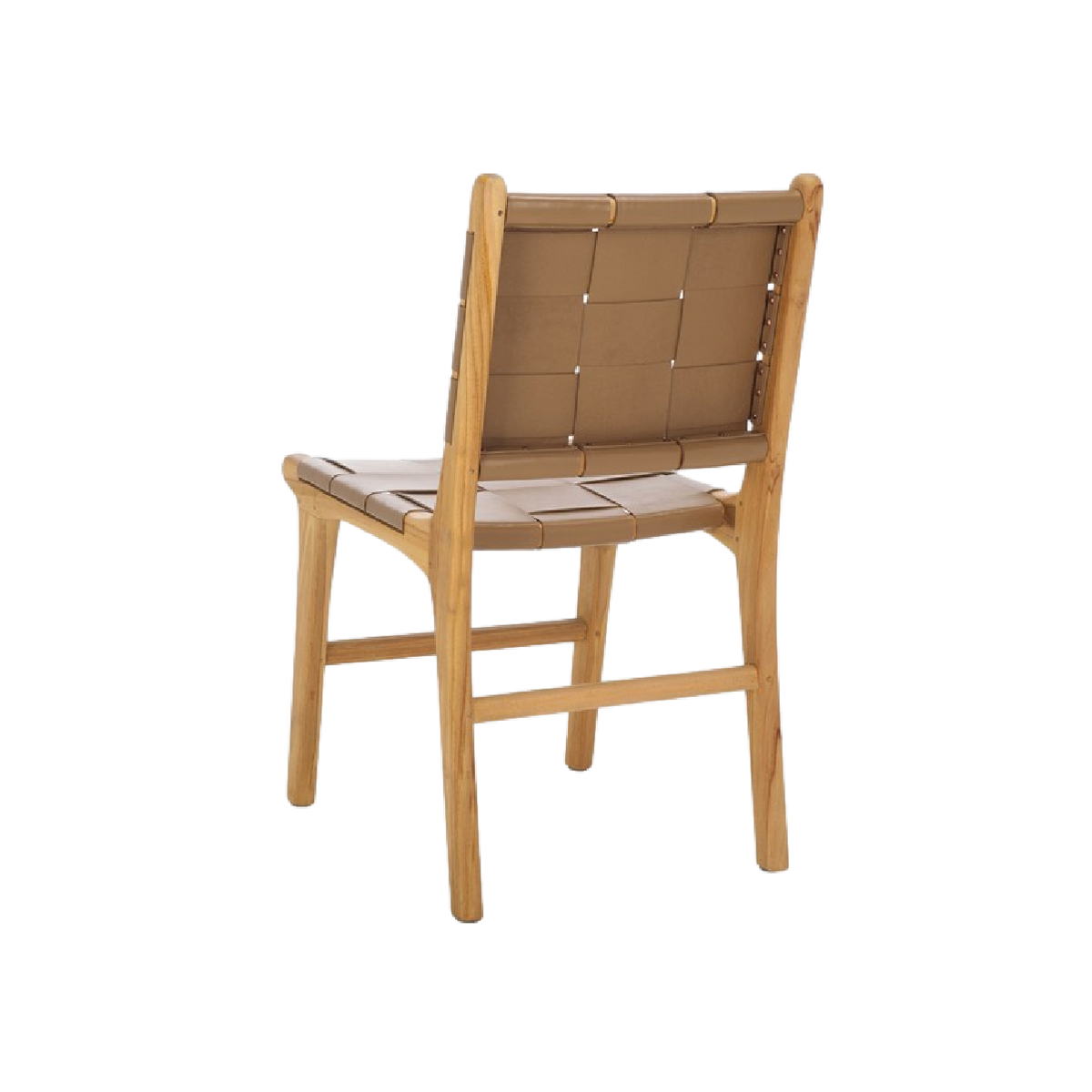 Rollie Chair in Tan - Set of 2