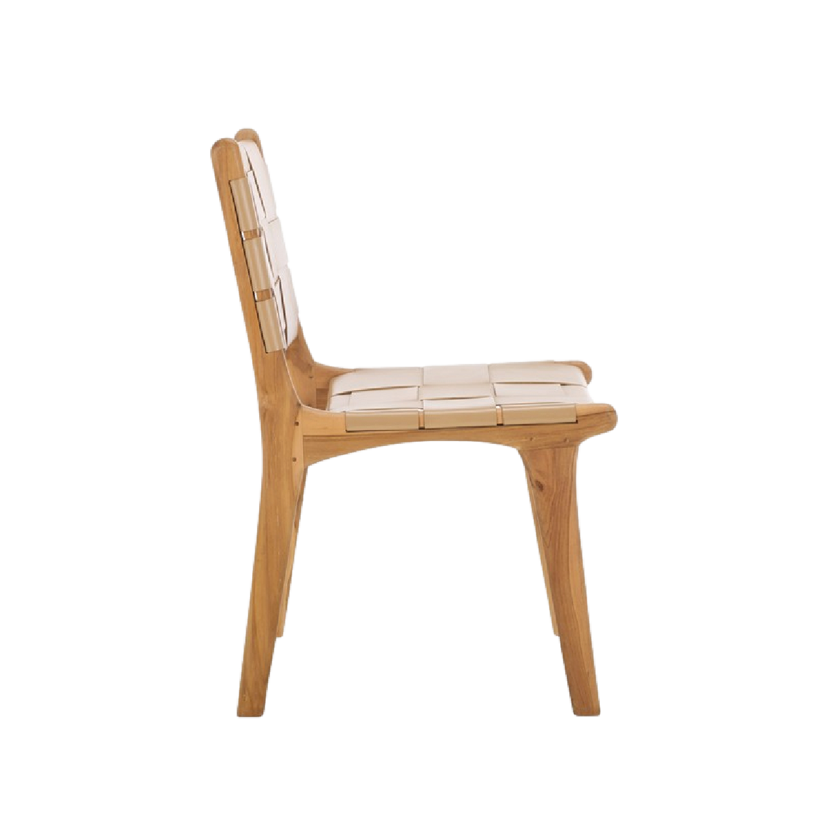 Rollie Chair in Camel - Set of 2