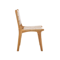 Rollie Chair in Camel - Set of 2