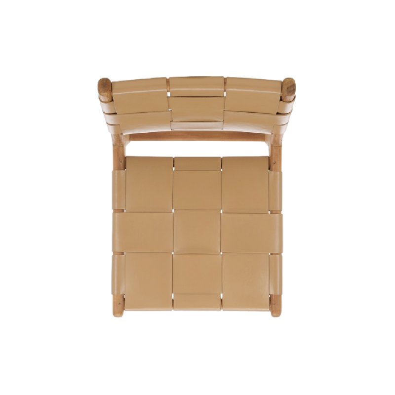 Rollie Chair in Camel - Set of 2