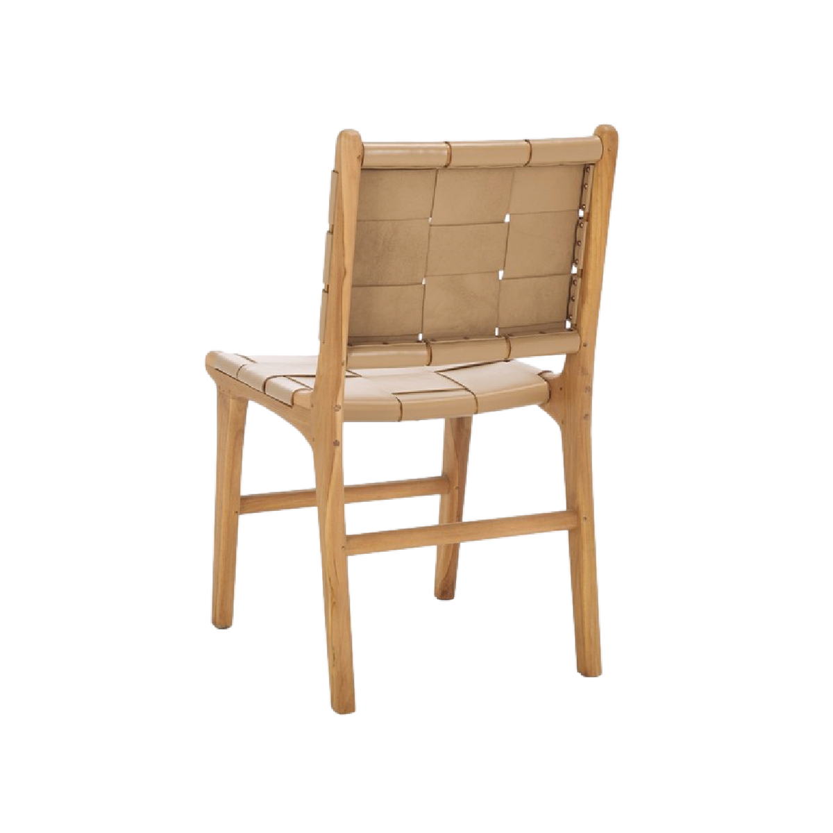 Rollie Chair in Camel - Set of 2