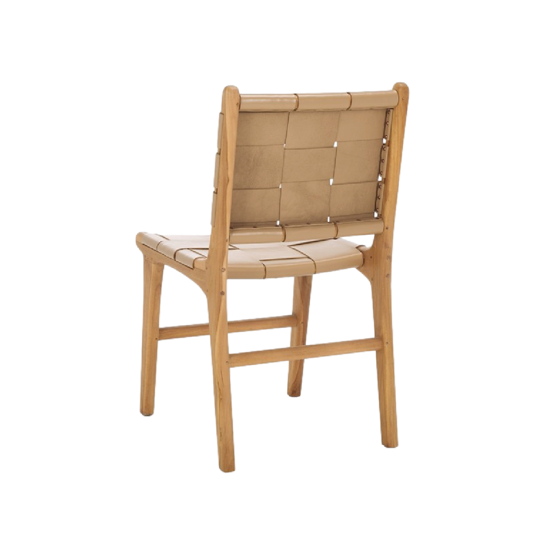 Rollie Chair in Camel - Set of 2