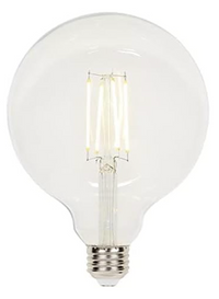 Clear G40 Bulb 6.5 Watt LED Dimmable E26 2700K