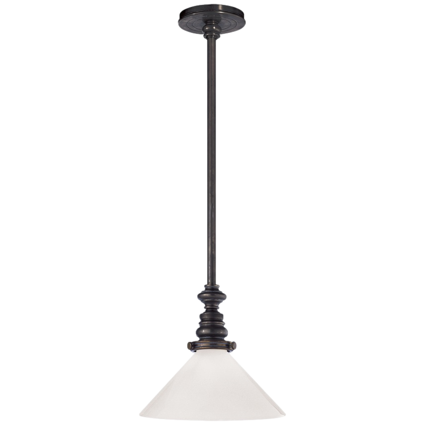 Boston Pendant - Glass Slant Shade