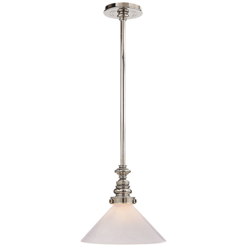 Boston Pendant - Glass Slant Shade